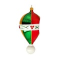 Load image into Gallery viewer, Christmas Blossom Balloon Handmade Glass Christmas ornament free blowing

