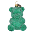 Load image into Gallery viewer, Emerald Gummy Bear Premium christmas glass ornament 2024-121

