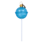 Azure Nectar | Hand-Painted Glass Ornament | Blubom 2024-136
