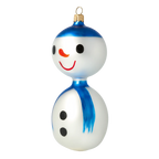 Jovial Azure Herald | Hand-Painted Glass Ornament | Blubom 2024-170