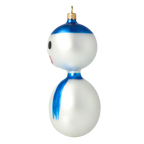 Jovial Azure Herald | Hand-Painted Glass Ornament | Blubom 2024-170