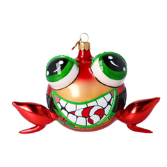 Goofy Frog in Candy Cane