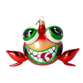 Giddy Reef Scavenger | Hand-Painted Glass Ornament | Blubom 2024-180