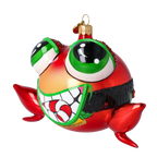 Giddy Reef Scavenger | Hand-Painted Glass Ornament | Blubom 2024-180
