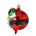 Load image into Gallery viewer, Christmas Frog. Handmade Glass Christmas ornament 2024-180

