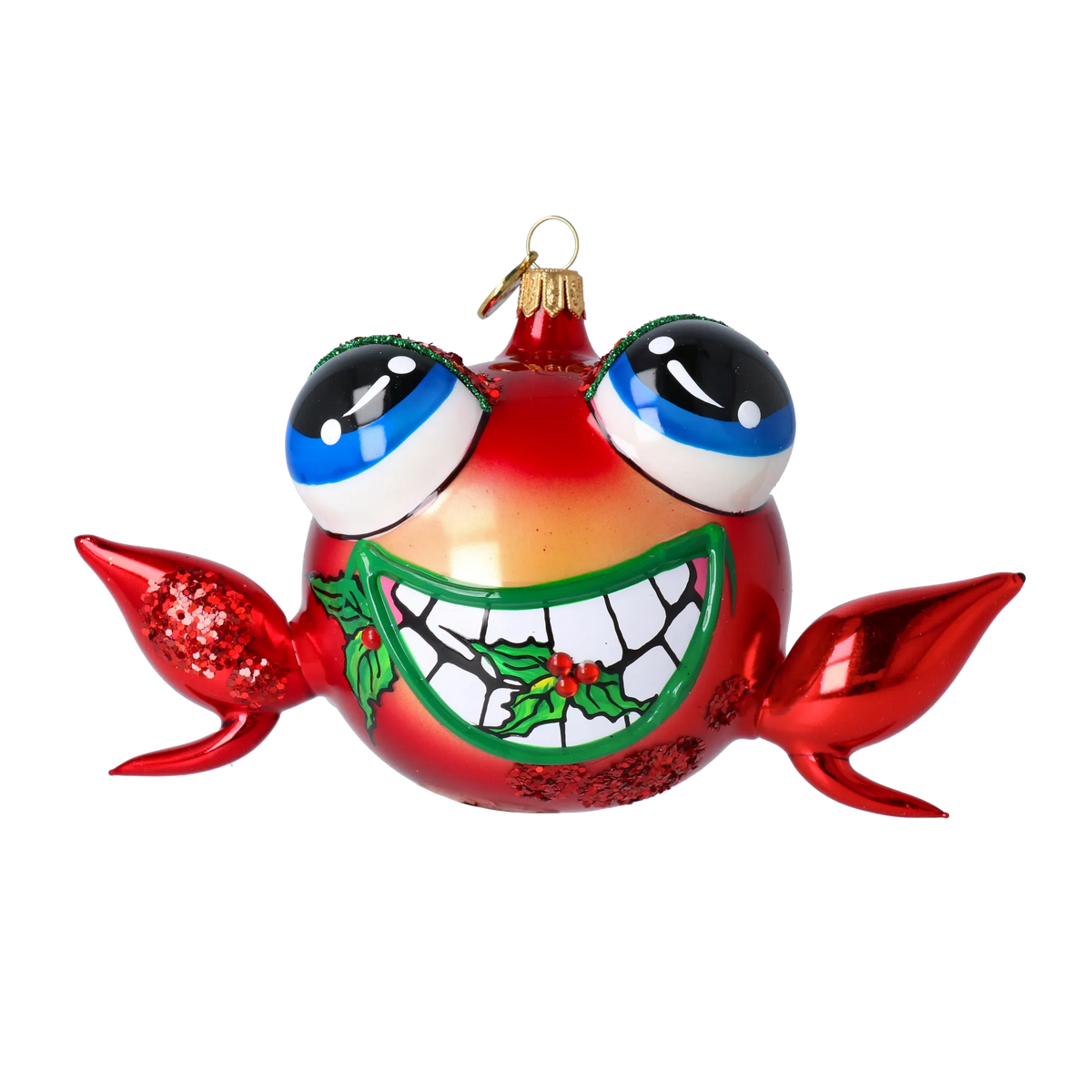 Mischievous Mariner | Hand-Painted Glass Ornament | Blubom 2024-181