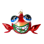 Mischievous Mariner | Hand-Painted Glass Ornament | Blubom 2024-181