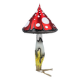 Load image into Gallery viewer, Scarlet Spotted Amanita Premium christmas glass ornament 2024-187
