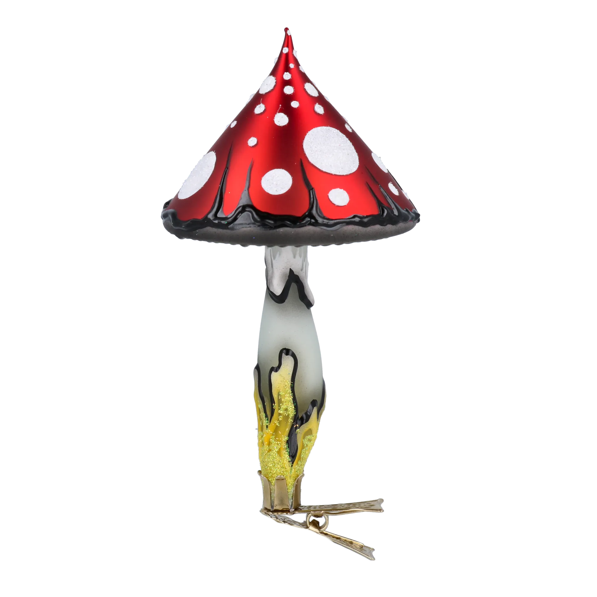 Scarlet Spotted Amanita Premium christmas glass ornament 2024-187