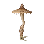 Silent Bronze Spire | Hand-Painted Glass Ornament | Blubom 2024-189