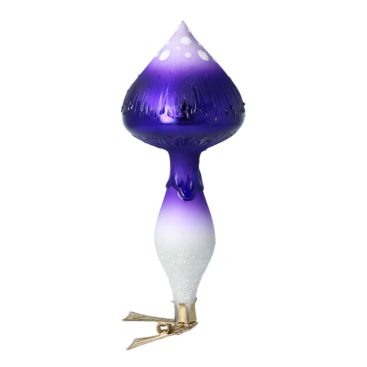 Violet Sentry | Hand-Painted Glass Ornament | Blubom 2024-192