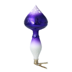 Violet Sentry | Hand-Painted Glass Ornament | Blubom 2024-192