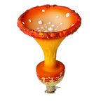 Saffron Chanterelle | Hand-Painted Glass Ornament | Blubom 2024-193