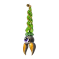 Load image into Gallery viewer, Bat -Green Claw - Fancy Glass Decoration.
