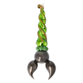 Load image into Gallery viewer, Bat -Green Claw - Fancy Glass Decoration.
