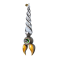 Load image into Gallery viewer, Count Batisto - Handmade Glass Christmas ornament free blowing bat 2024-225
