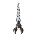 Load image into Gallery viewer, Count Batisto - Handmade Glass Christmas ornament free blowing bat 2024-225
