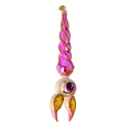 Load image into Gallery viewer, Baronessa Bat-Bat - Handmade Glass Christmas ornament free blowing
