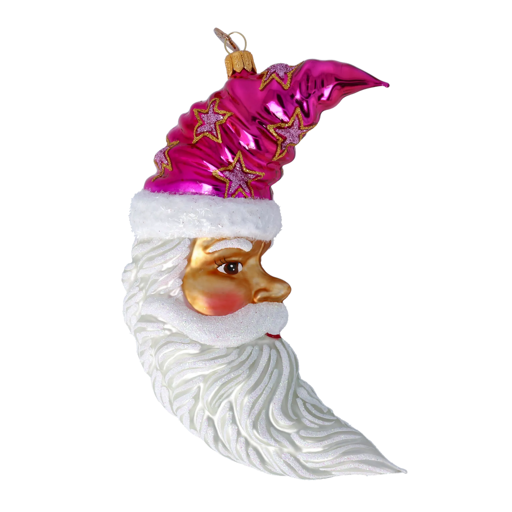 Benevolent Astral Voyager | Hand-Painted Glass Ornament | Blubom 2024-235