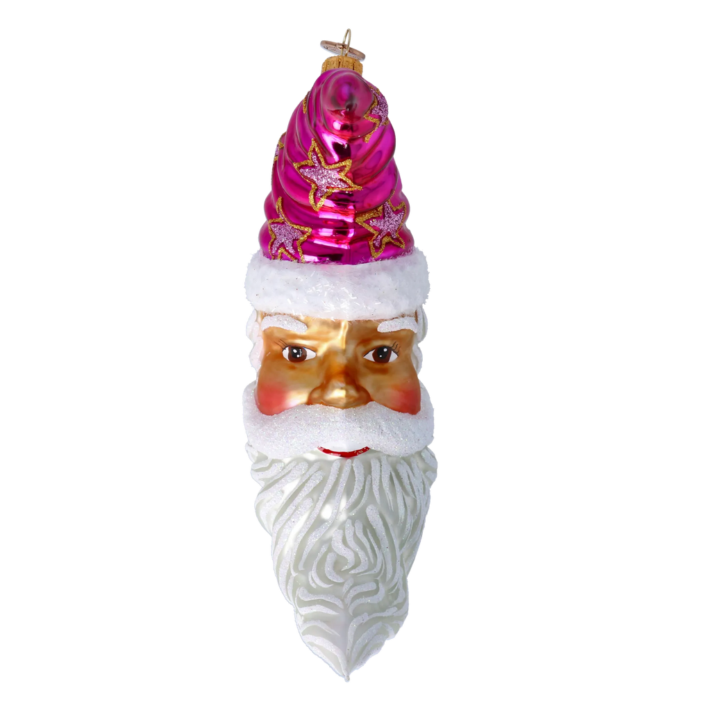 Benevolent Astral Voyager | Hand-Painted Glass Ornament | Blubom 2024-235
