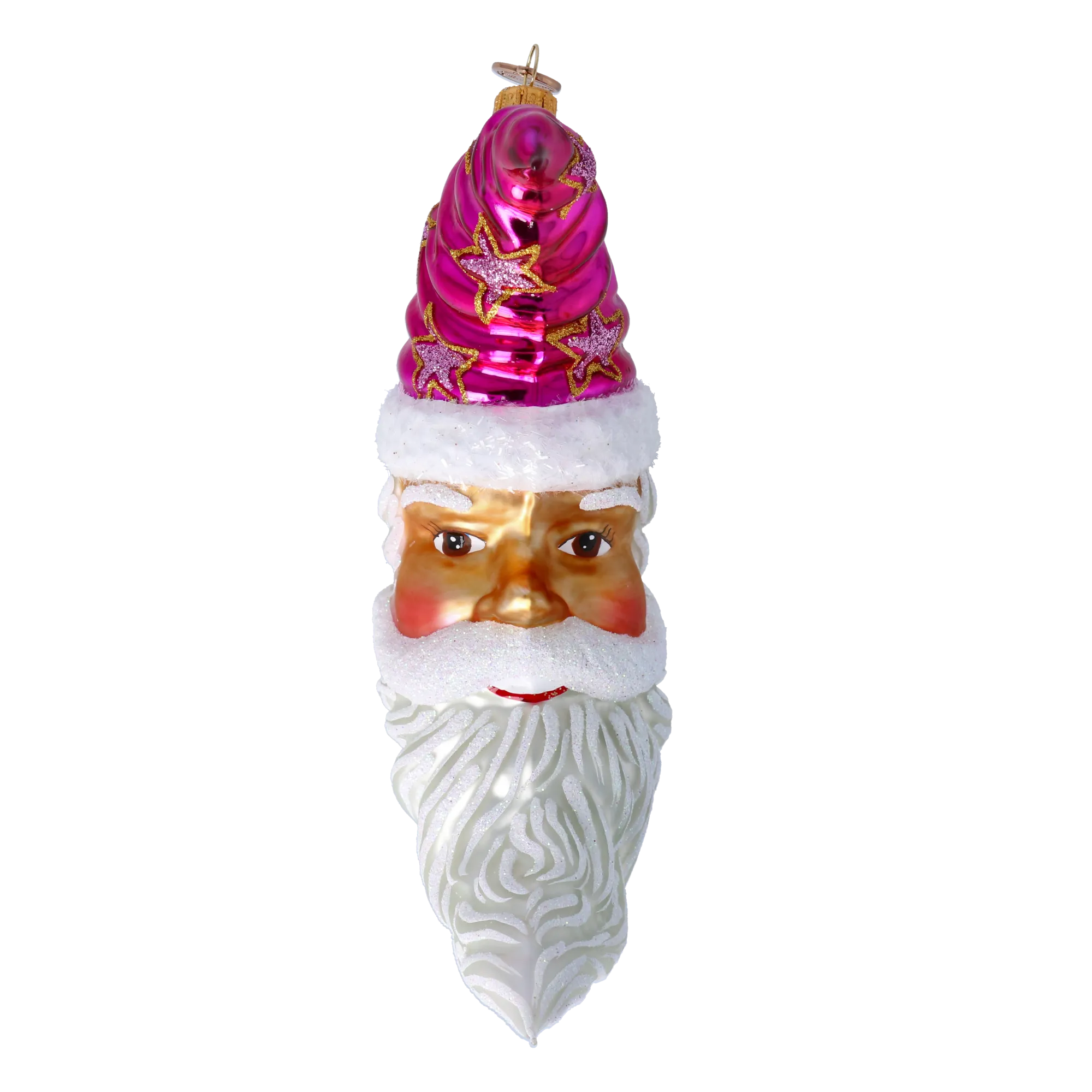 Benevolent Astral Voyager | Hand-Painted Glass Ornament | Blubom 2024-235