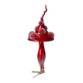 Load image into Gallery viewer, Crimson Enchanted Mushroom Premium christmas glass ornament 2024-236
