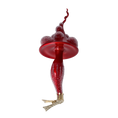 Load image into Gallery viewer, Crimson Enchanted Mushroom Premium christmas glass ornament 2024-236
