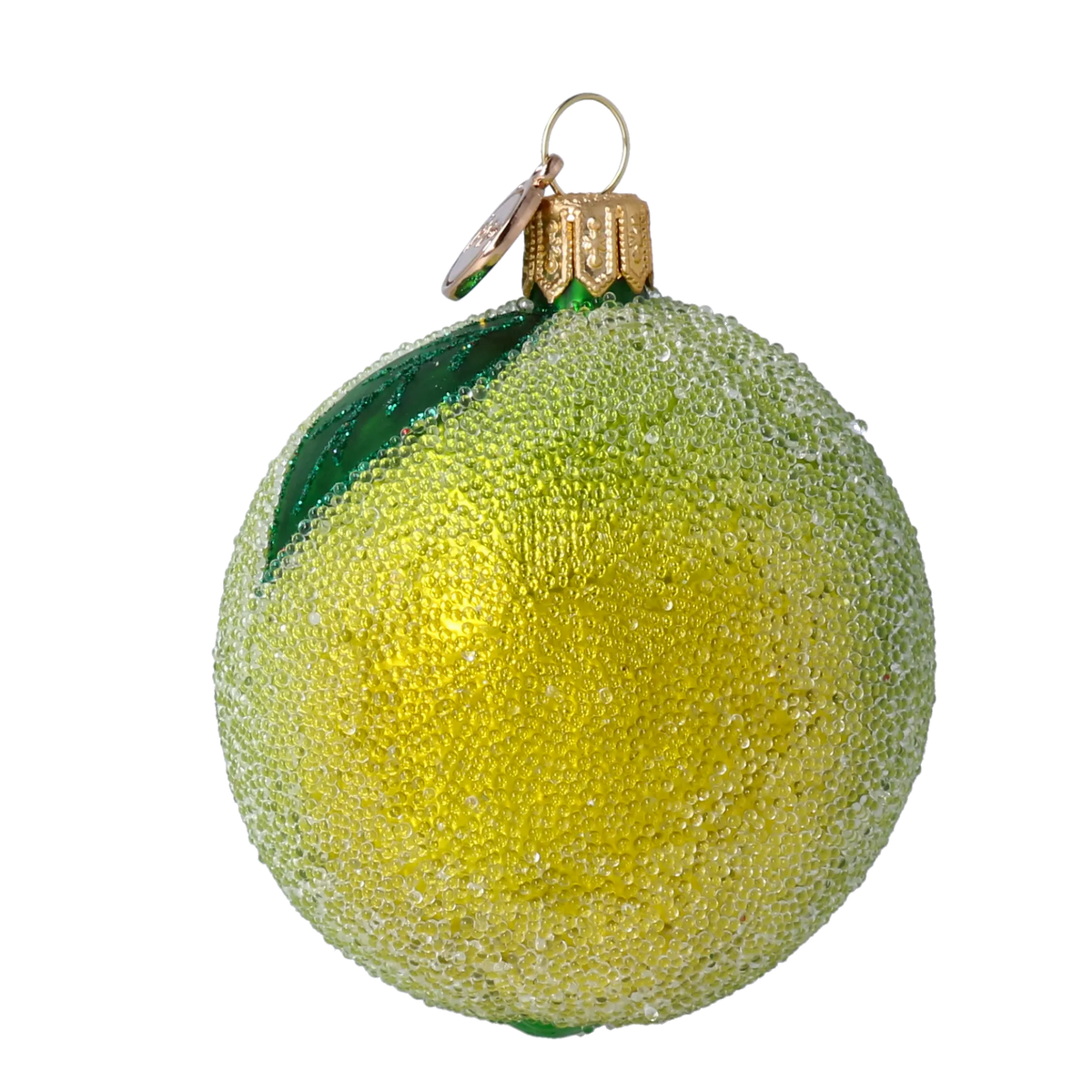 Verdant Orchard Mist | Hand-Painted Glass Ornament | Blubom 2024-240