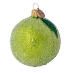 Verdant Orchard Mist | Hand-Painted Glass Ornament | Blubom 2024-240