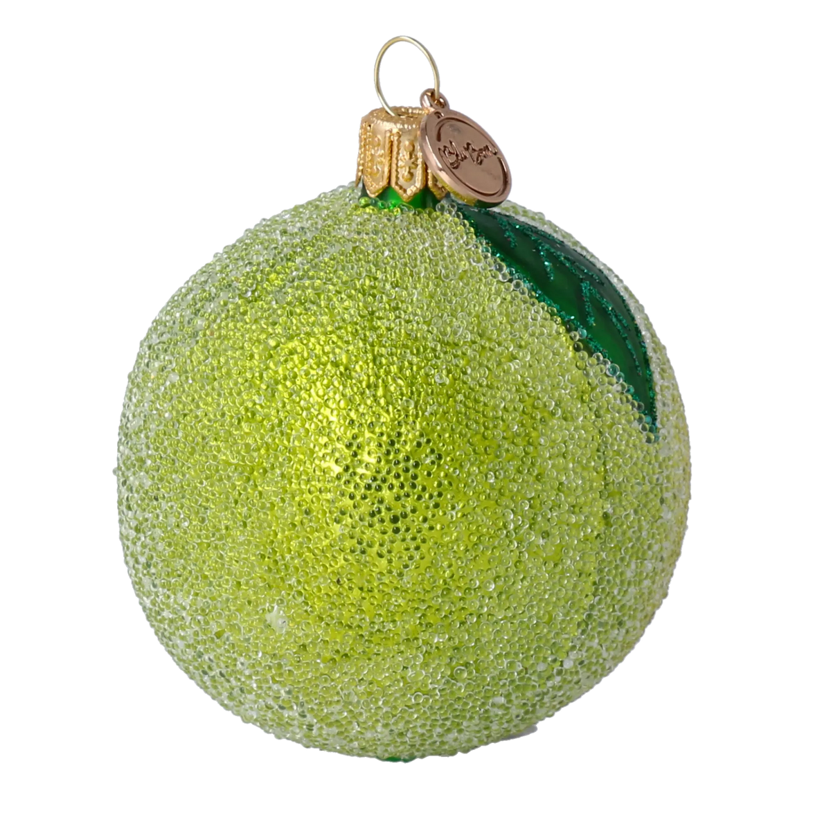 Verdant Orchard Mist | Hand-Painted Glass Ornament | Blubom 2024-240