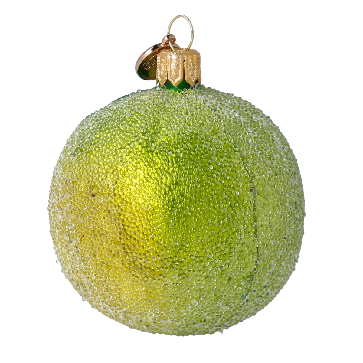 Verdant Orchard Mist | Hand-Painted Glass Ornament | Blubom 2024-240