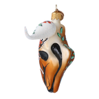 Painted Monarch Sentinel | Hand-Painted Glass Ornament | Blubom 2024-242
