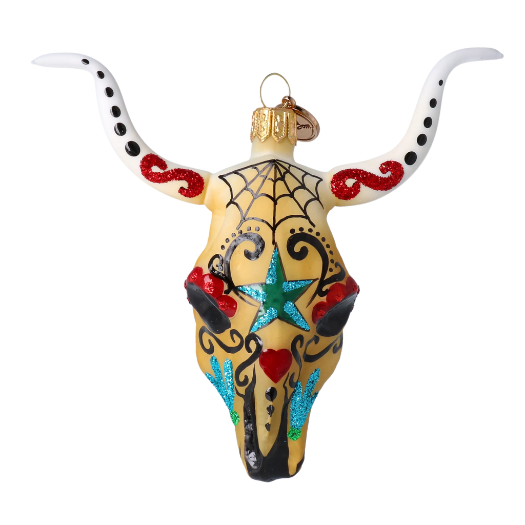 Painted Desert Sovereign | Hand-Painted Glass Ornament | Blubom 2024-243