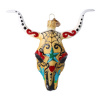 Painted Desert Sovereign | Hand-Painted Glass Ornament | Blubom 2024-243