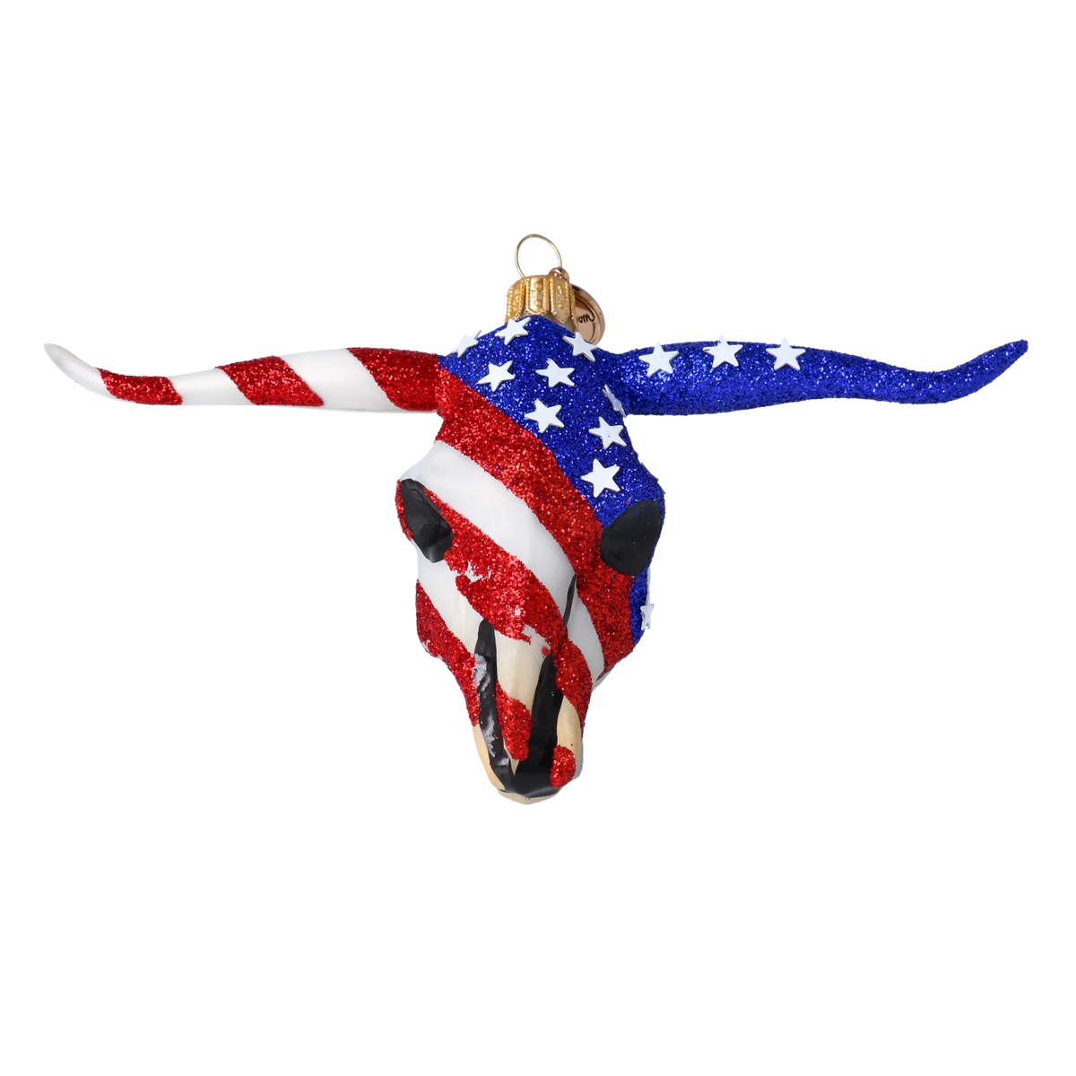 Resolute Frontier Legend | Hand-Painted Glass Ornament | Blubom 2024-244