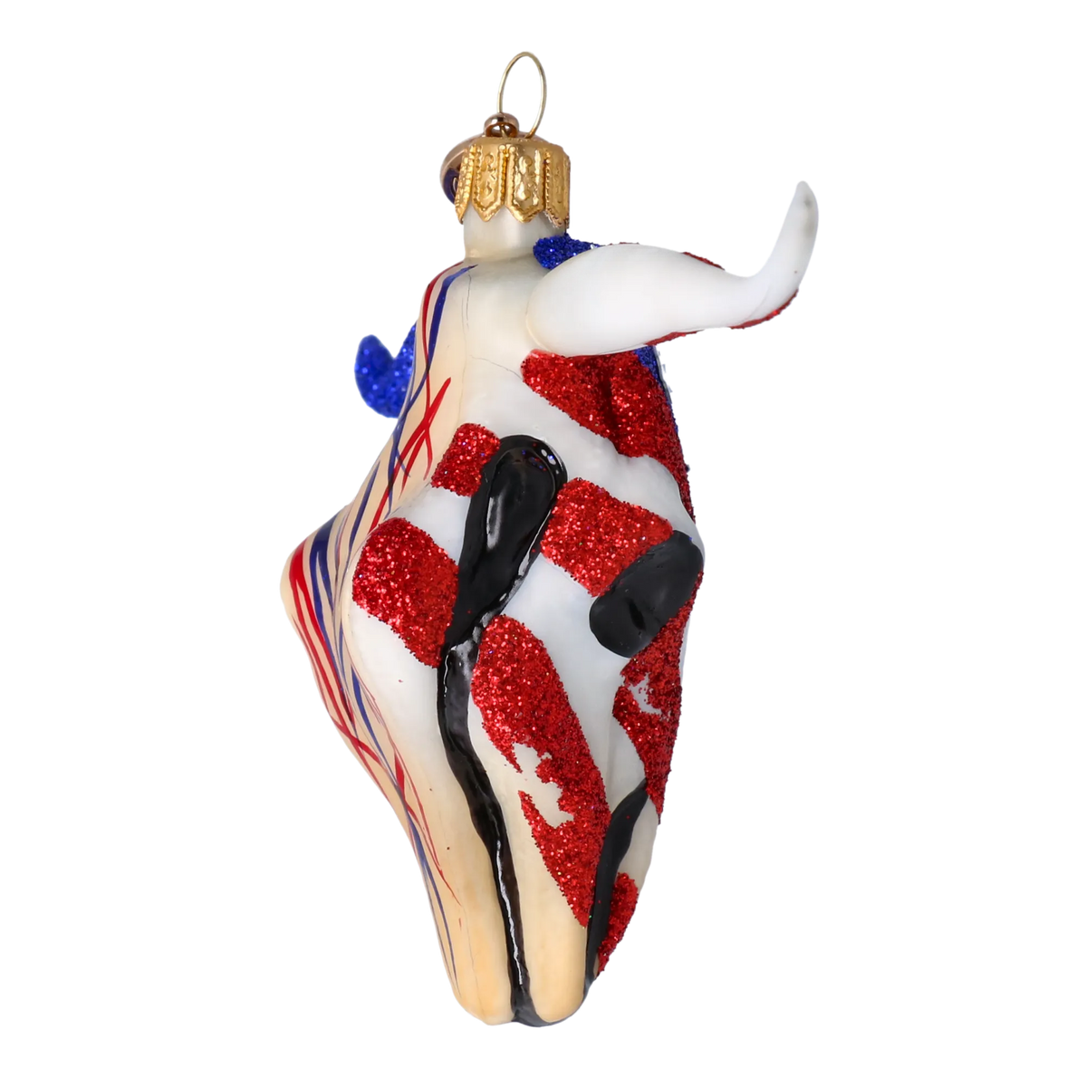 Resolute Frontier Legend | Hand-Painted Glass Ornament | Blubom 2024-244