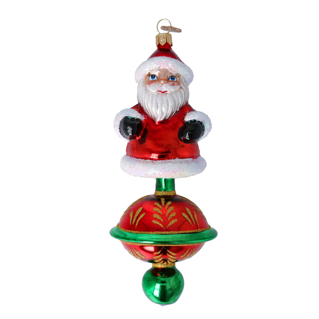 Noble Northern Sovereign | Hand-Painted Glass Ornament | Blubom 2024-256