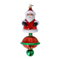 Noble Northern Sovereign | Hand-Painted Glass Ornament | Blubom 2024-256