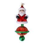 Noble Northern Sovereign | Hand-Painted Glass Ornament | Blubom 2024-256