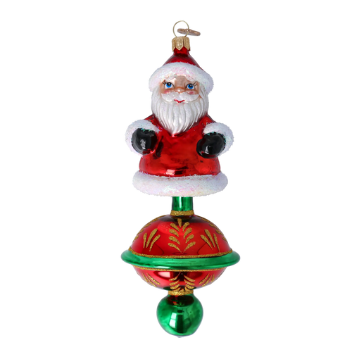 Noble Northern Sovereign | Hand-Painted Glass Ornament | Blubom 2024-256