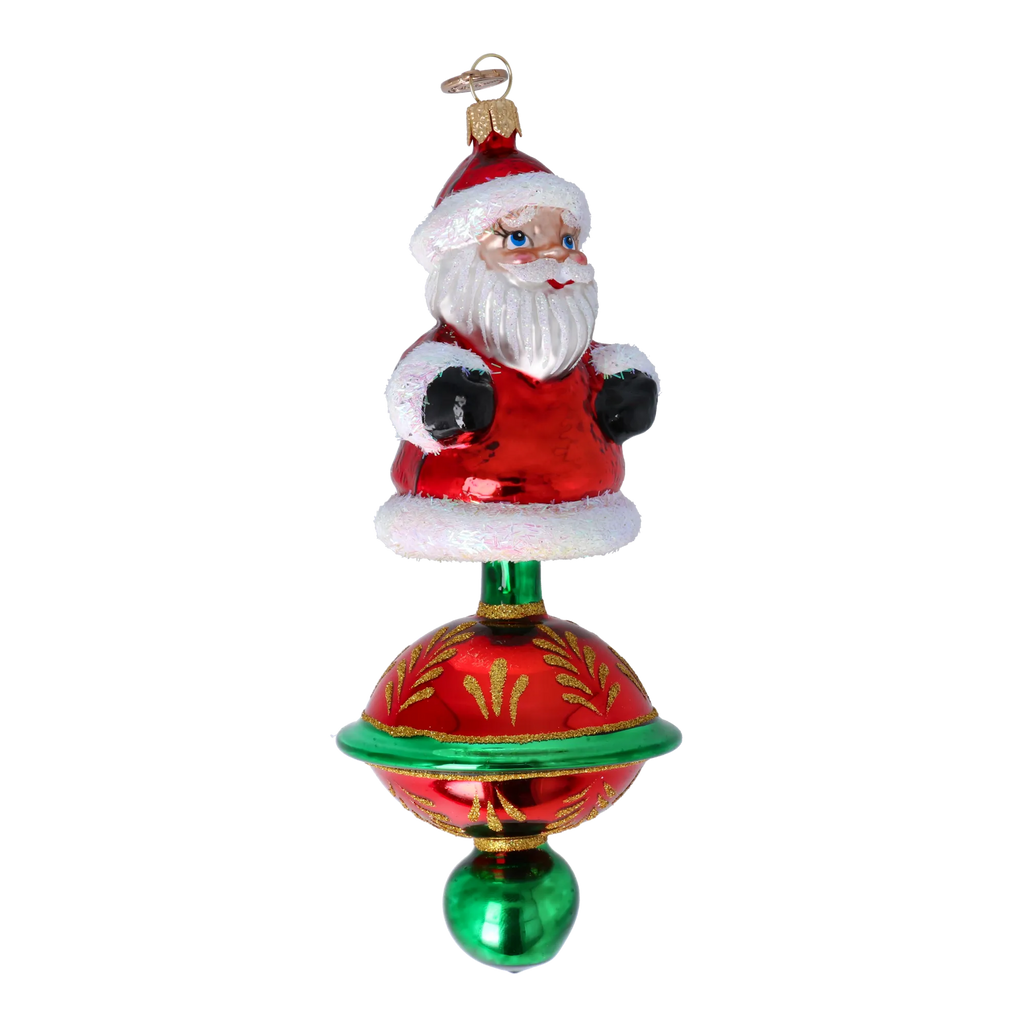 Noble Northern Sovereign | Hand-Painted Glass Ornament | Blubom 2024-256