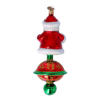 Noble Northern Sovereign | Hand-Painted Glass Ornament | Blubom 2024-256