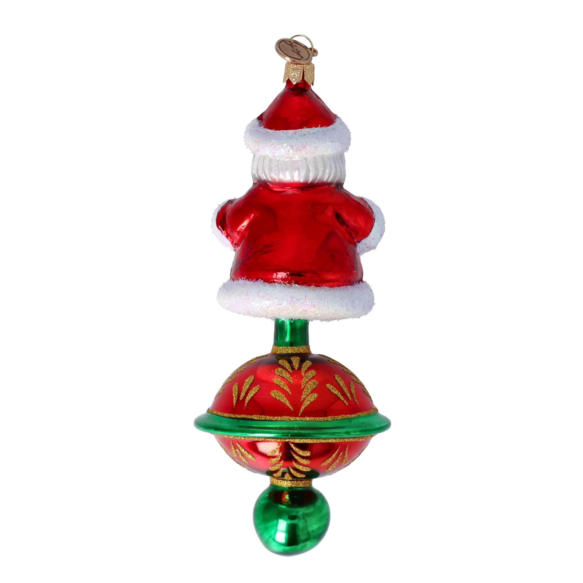 Noble Northern Sovereign | Hand-Painted Glass Ornament | Blubom 2024-256
