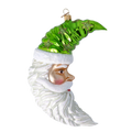 Emerald Star Dreamer | Hand-Painted Glass Ornament | Blubom 2024-260