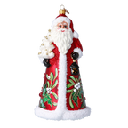 Benevolent Mistletoe Voyager | Hand-Painted Glass Ornament | Blubom 2024-261