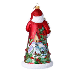 Benevolent Mistletoe Voyager | Hand-Painted Glass Ornament | Blubom 2024-261