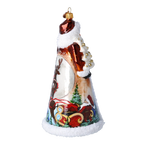 Amber Twilight Voyager | Hand-Painted Glass Ornament | Blubom 2024-264