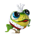 Expectant Marsh Heir | Hand-Painted Glass Ornament | Blubom 2024-265