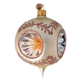 Load image into Gallery viewer, Champagne Luster Drop Handmade Glass Christmas ornament
