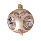 Silken Echoes | Hand-Painted Glass Ornament | Blubom 2024-269